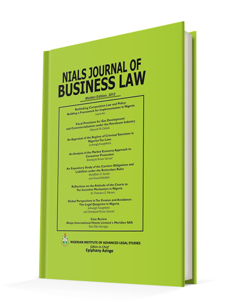Journal Of Business Law