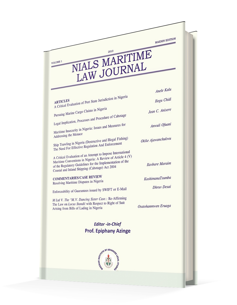 Journal Of Maritime Law