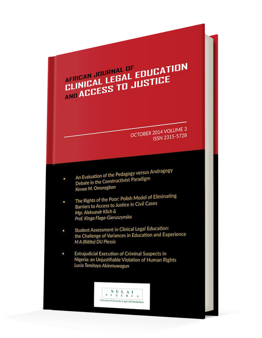 African Journal Of Clinical Legal Education And Access To Justice