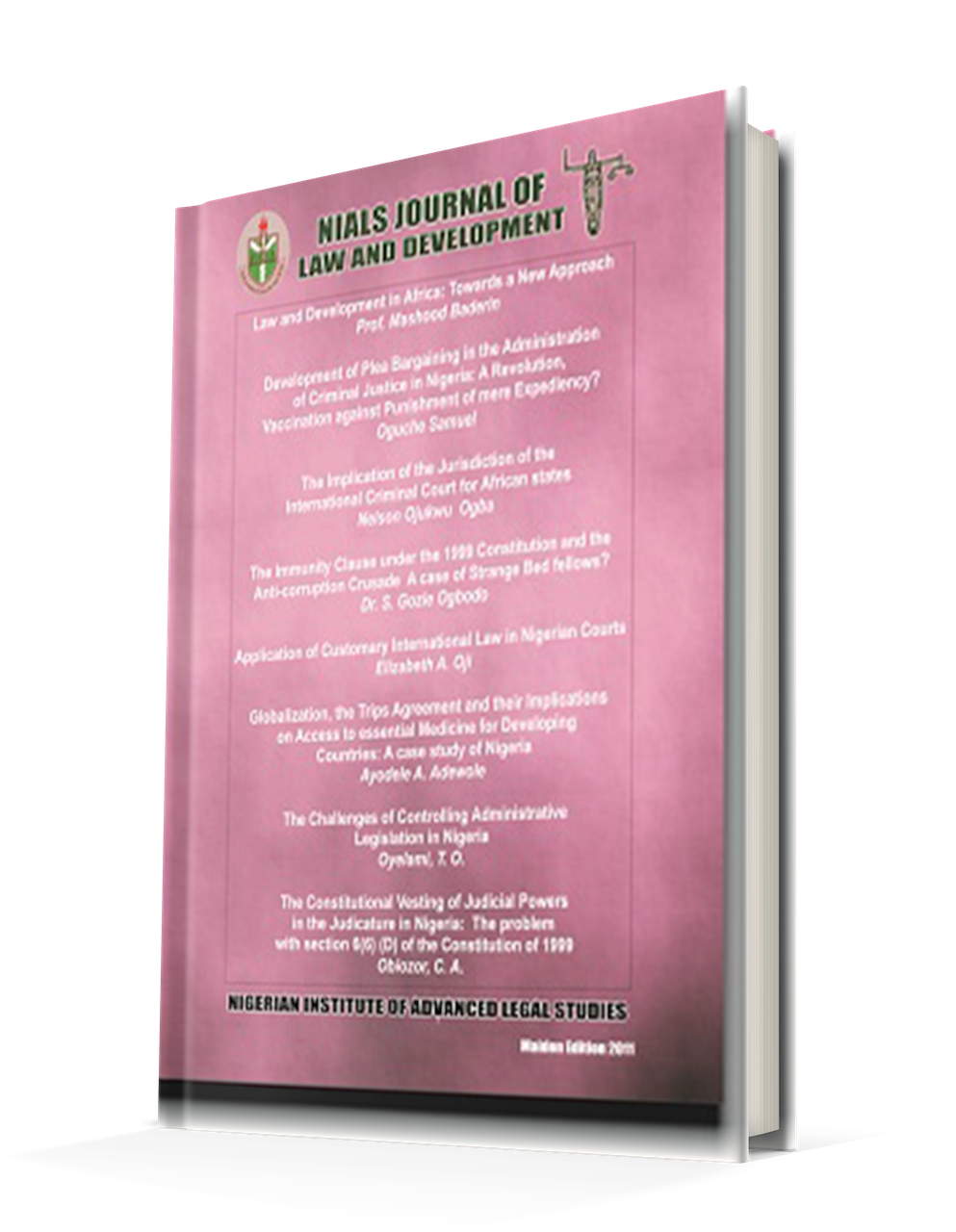Journal Of Law And Development Ii